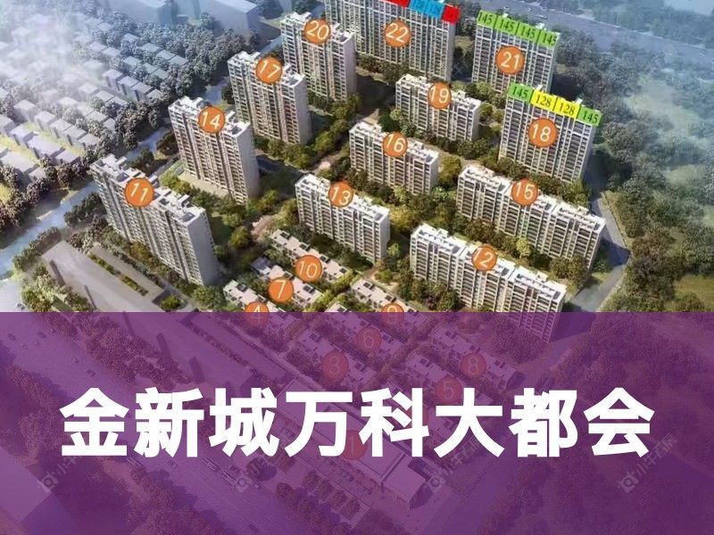 城西2026年3月人气小区测评之金新城万科大都会